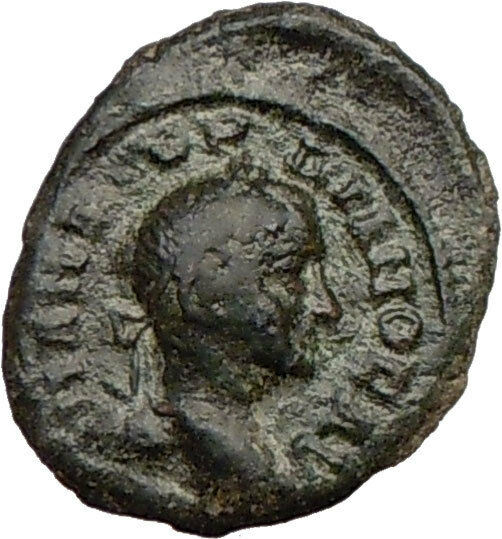 GORDIAN III 238AD Ancient Roman Coin TYCHE LUCK Fortuna i22628