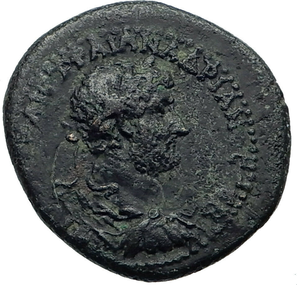 HADRIAN 117AD Antioch Seleucis-Pierea Wreath Authentic Ancient Roman Coin i44139