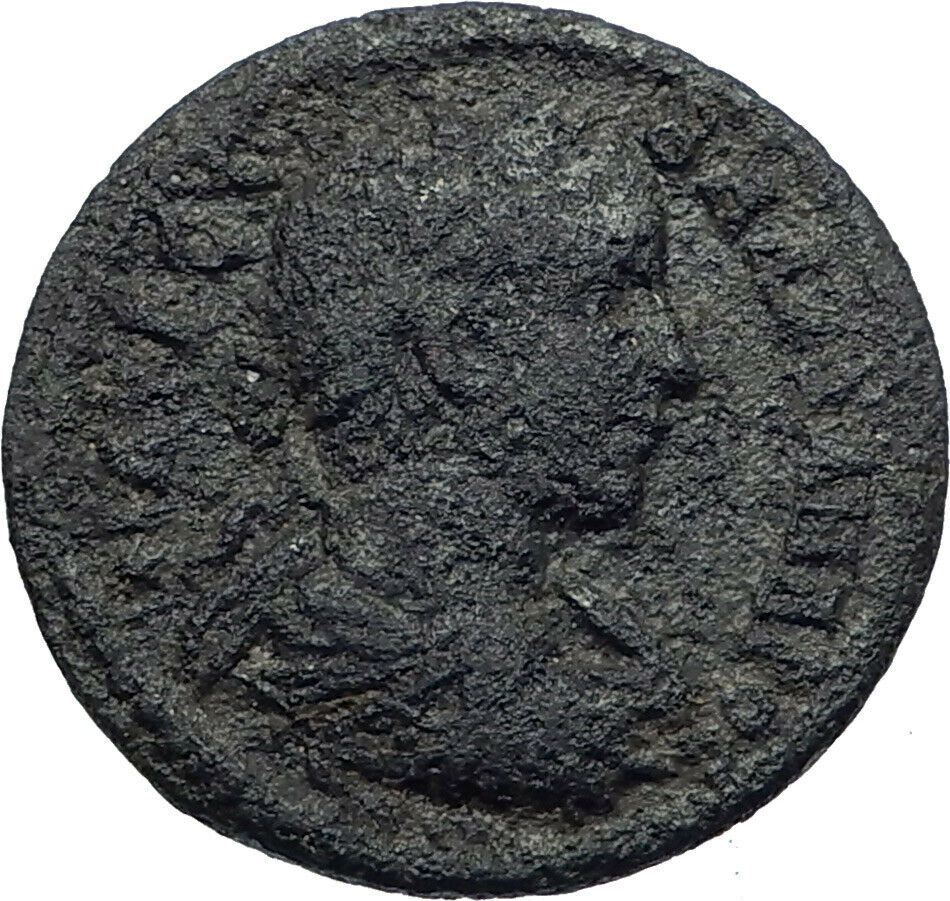 SEVERUS ALEXANDER 222AD Metropolis in Ionia Tyche Ancient Roman Coin i44303