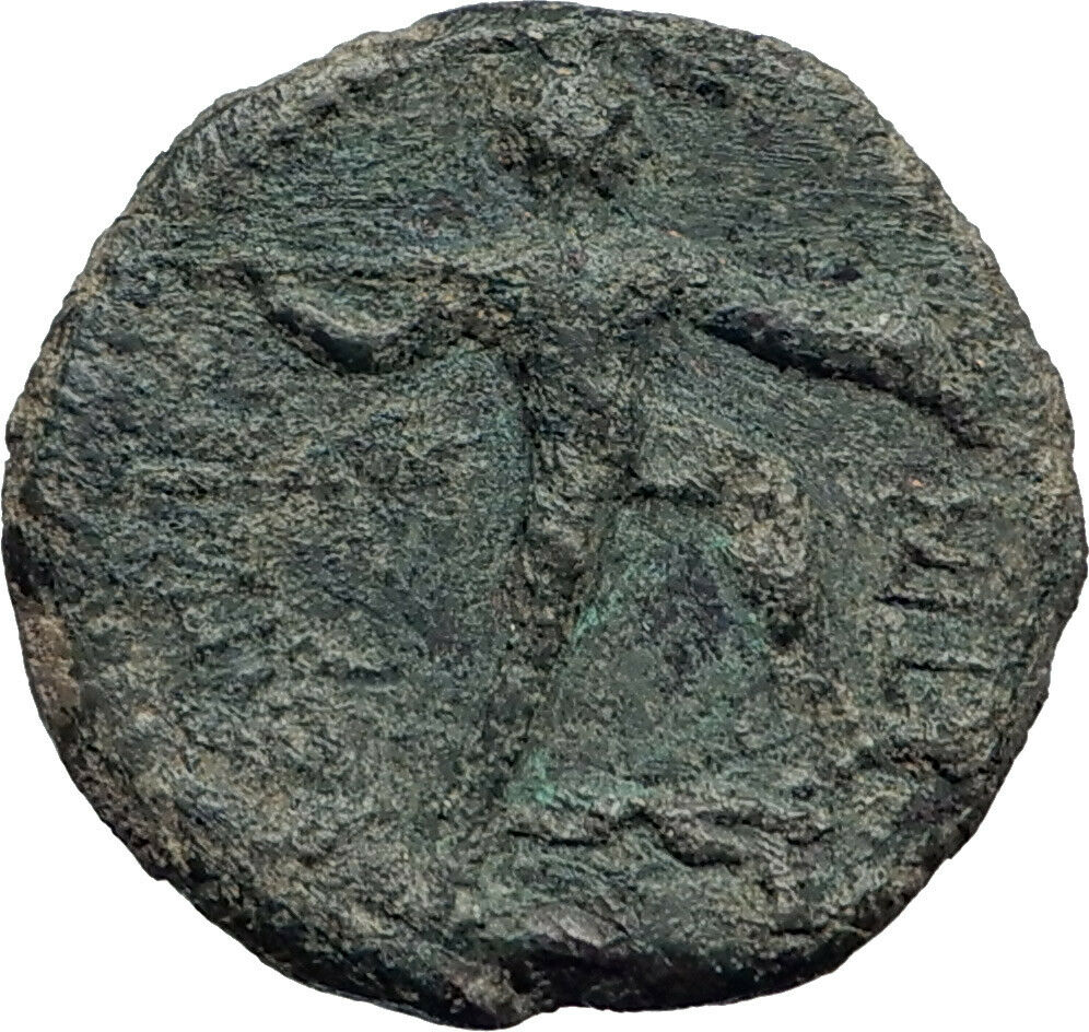 AKRAGAS in SICILY 246BC Apollo Warrior Authentic Ancient Greek Coin i43655