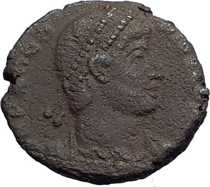 Procopius Roman Usurper against Valentinian I 365AD Roman Coin Labarum i42948