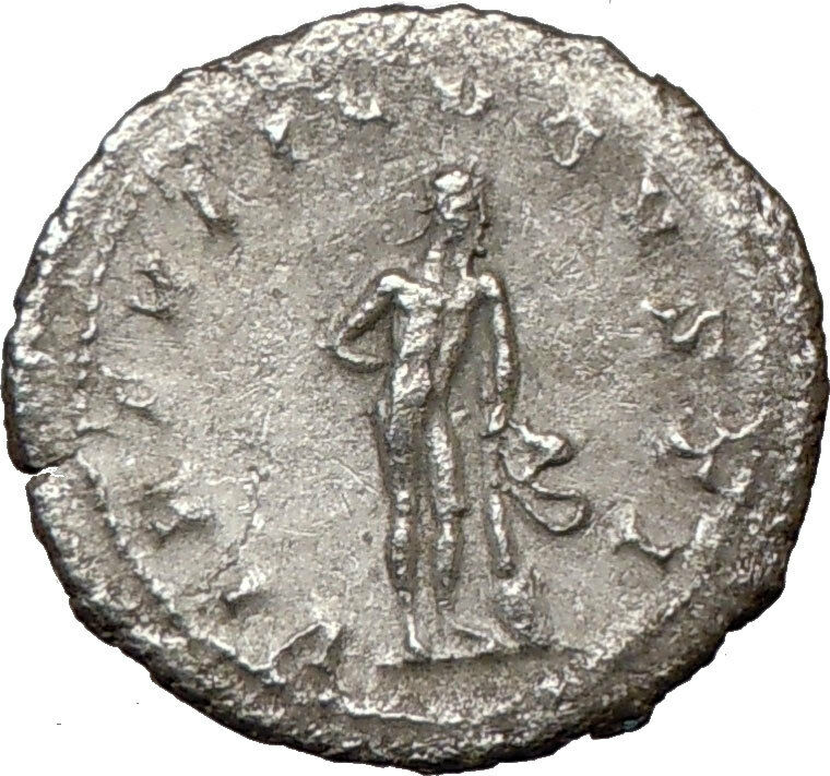 GORDIAN III Ancient Silver Roman Coin NUDE 'Farnese' Bisexual HERCULES i20197