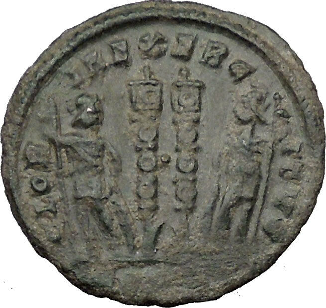 Constantine I The Great 334AD Ancient Roman Coin Legion Glory of Army i32423