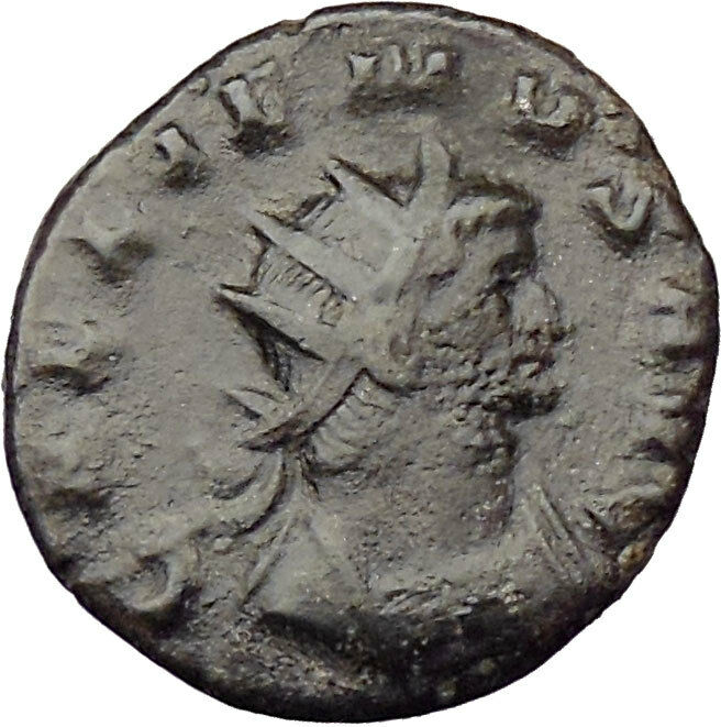 GALLIENUS son of Valerian I 254AD Rare Ancient Roman Coin Equality Cult i29620