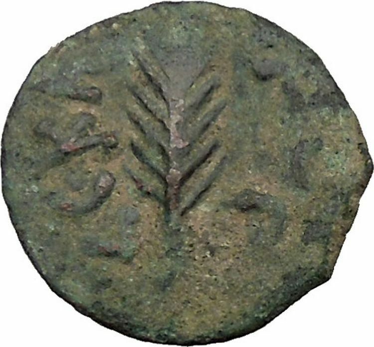 Porcius Festus Jerusalem Nero Ancient Greek / Roman Coin Palm branch i36717