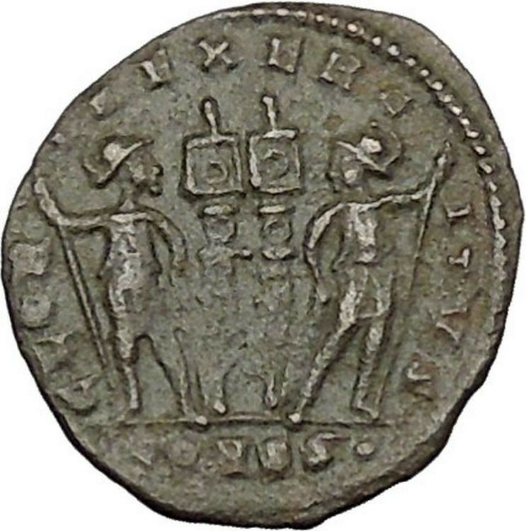 CONSTANTIUS II son of Constantine the Great Roman Coin Glory of Army i39379