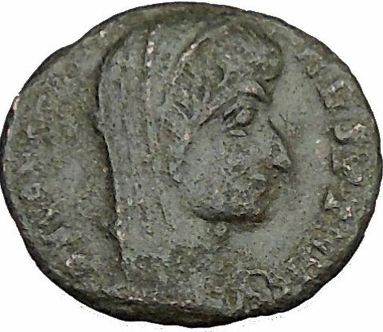 CONSTANTINE I the GREAT Heaven Chariot Ancient Roman Coin Deification i37494