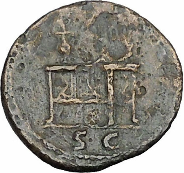 Trajan 107AD Authentic Ancient Roman Coin Olympic-style prize table i40601