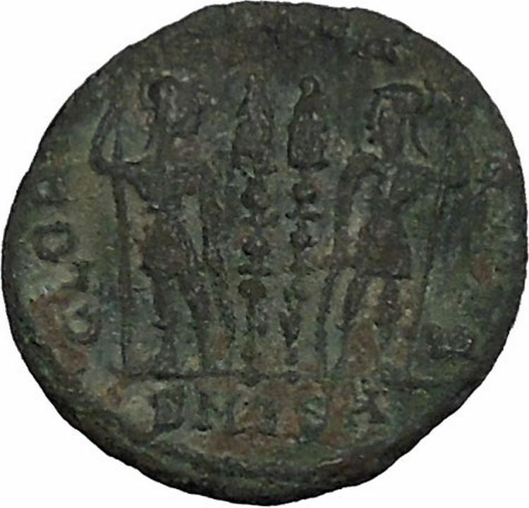 Constantine I The Great 335AD Ancient Roman Coin Legions Glory of Army i44853