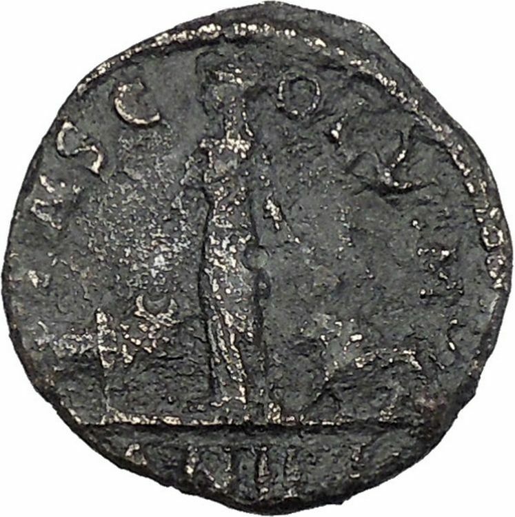 GORDIAN III Viminacium 242AD Bull Lion Legion RARE Ancient Roman Coin i45736