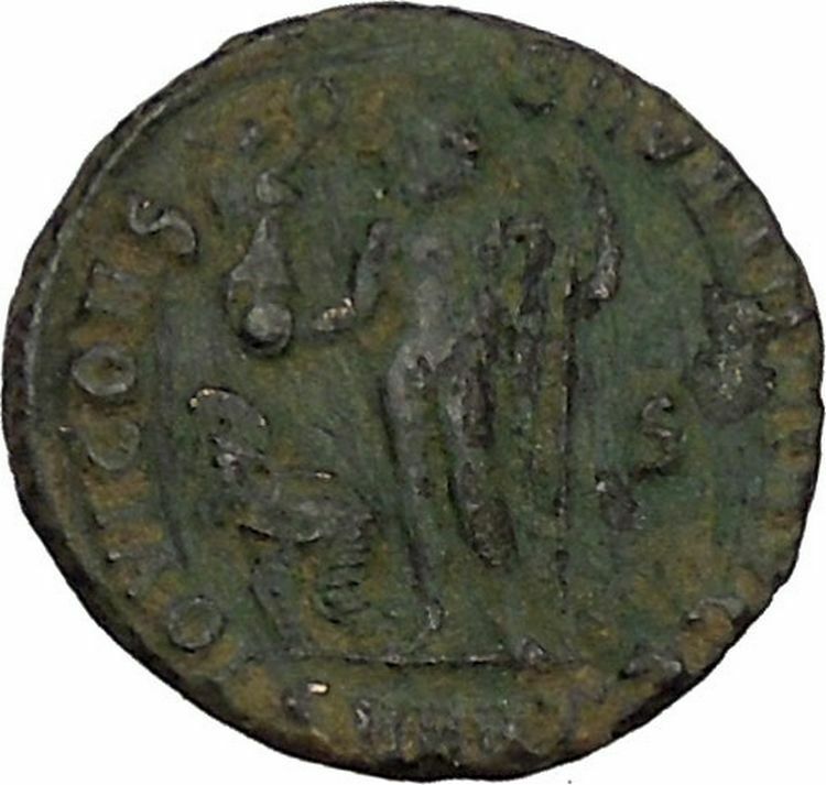 Licinius I Constantine The Great enemy 312AD Ancient Roman Coin Jupiter i45922