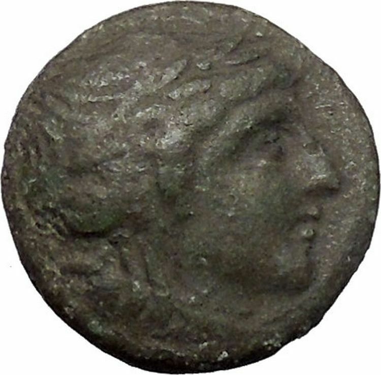 Antiochus I Soter Seleucid Kingdom RARE Ancient Greek Coin APOLLO Tripod i47599