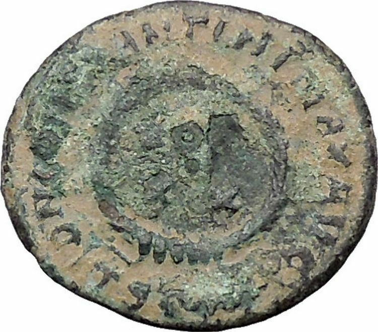 CONSTANTINE I the GREAT 320AD Ancient Roman Coin Wreath of success i47650