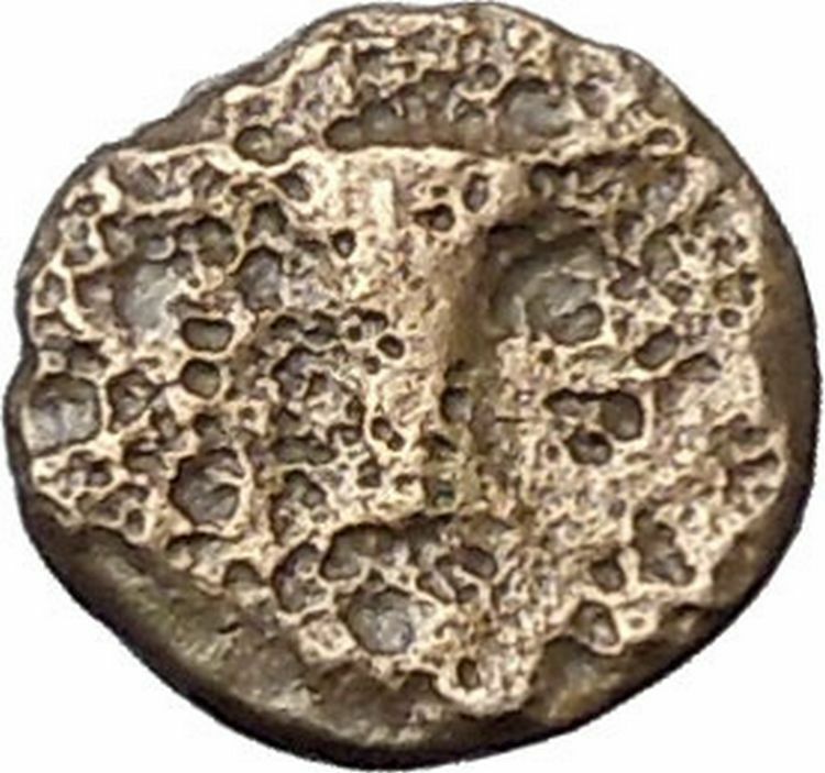 Kyme in Aeolis 350BC EAGLE & VASE on Authentic Ancient Greek Coin i48574