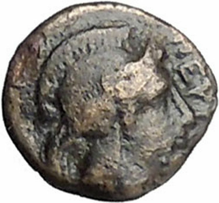 PERGAMON in MYSIA 310BC Hecules Athena Authentic Ancient Greek Coin i48668