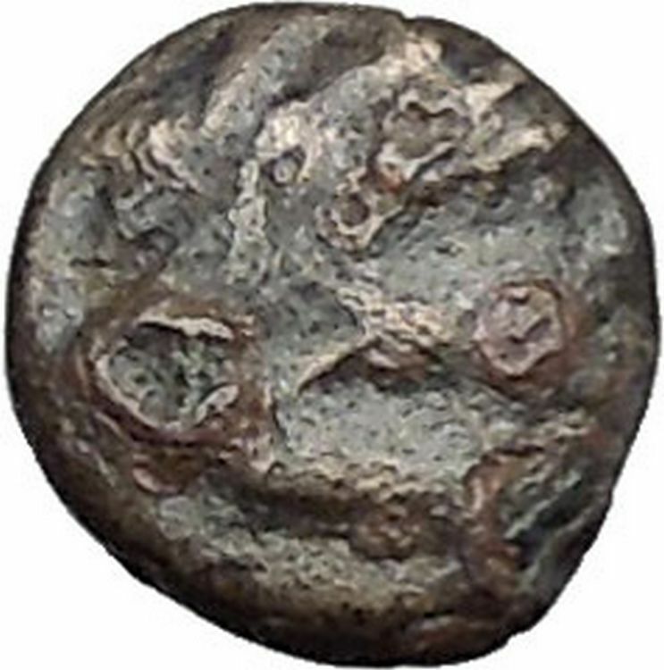 PERGAMON in MYSIA 310BC Hecules Athena Authentic Ancient Greek Coin i48668