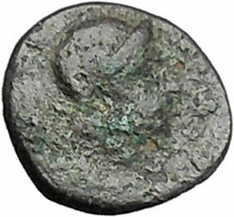 PERGAMON in MYSIA 310BC Hecules Athena Authentic Ancient Greek Coin i48673