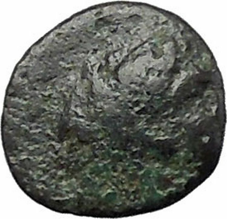 PERGAMON in MYSIA 310BC Hecules Athena Authentic Ancient Greek Coin i48673