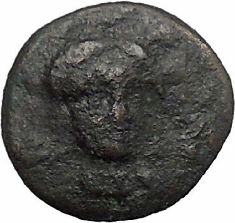 CHALKIS in EUBOEA 290BC Hera Eagle Serpent Authentic Ancient Greek Coin i48795