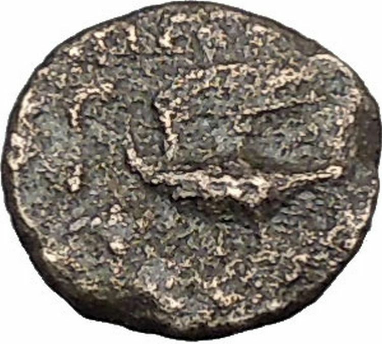 Klazomenai in Ionia 380BC Authetic Ancient Greek Coins Apollo Cult Swan i49601