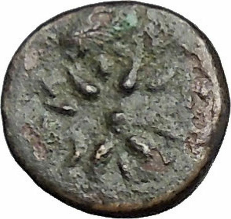 GAMBRION in MYSIA 4th-3rdCenBC Apollo Star Authentic Ancient Greek Coin i49557