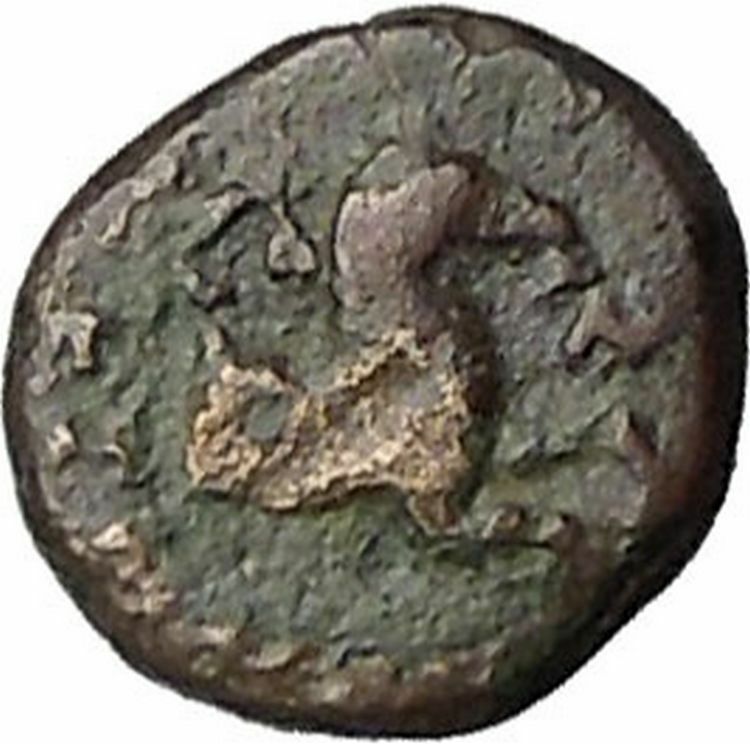 KOLOPHON in IONIA 360BC Apollo Horse Gunuine Authentic Ancient Greek Coin i47850