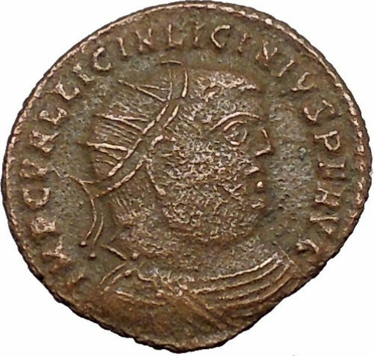 Licinius I Constantine The Great enemy Ancient Roman Coin Jupiter Cult i50828