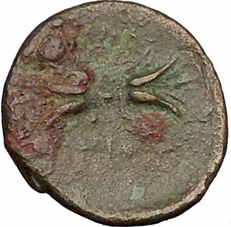 Syracuse in Sicily under Agathocles 305BC Athena Thundebolt Greek Coin i51867