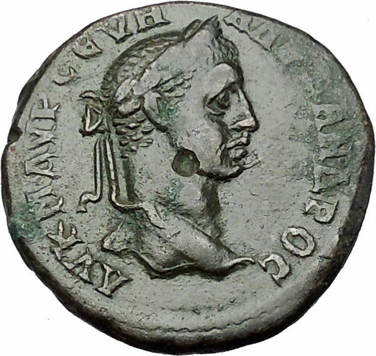 SEVERUS ALEXANDER 222AD Marcianopolis NEMESIS Original Ancient Roman Coin i50940