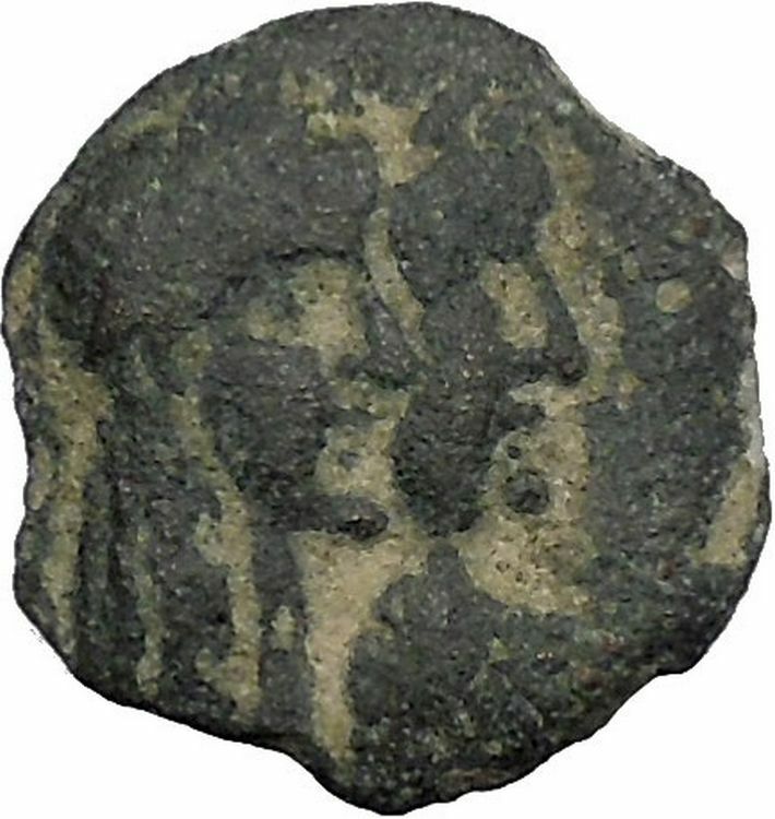 King Rabbel II Gamilat Arab Caravan Kingdom of Nabataea 101AD Greek Coin i50436