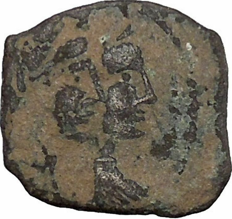 Arab Caravan Kingdom Nabataea ARETAS IV SHAQUILAT PETRA BiblicalTime Coin i50407