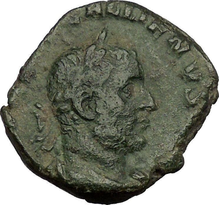 Gallienus Valerian I son RARE Sestertius Big Ancient Roman Coin Soldier i52993