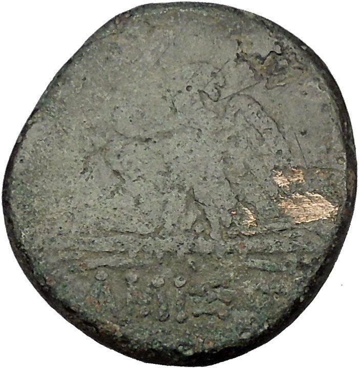 AMISOS PONTUS > 111BC MITHRADATES VI the GREAT Time Zeus Eagle Greek Coin i53189