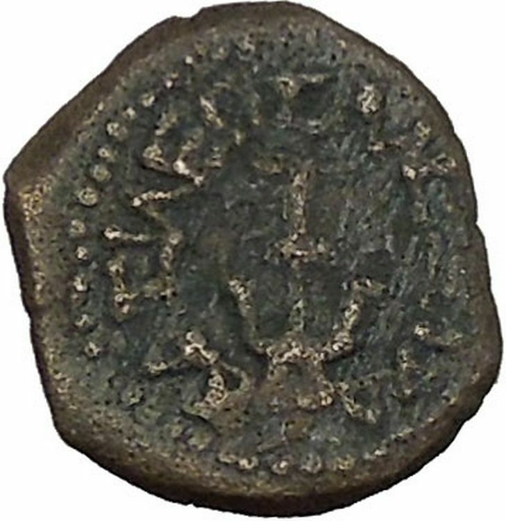 ALEXANDER JANNAEUS Biblical Jerusalem Jesus Widow's Mite Greek Bible Coin i53007