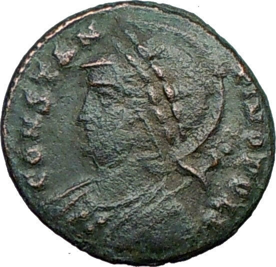 Constantine I The Great founds Constantinople Ancient Roman Coin Victory i21413