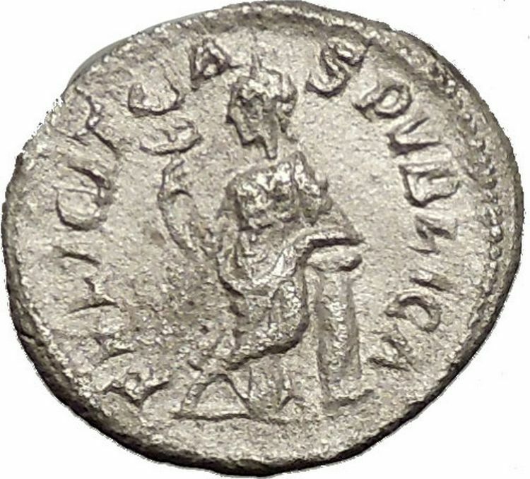 JULIA MAMAEA Severus Alexander Wife Silver Ancient Roman Coin Felicitas i53170