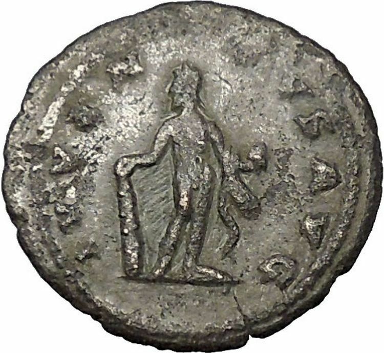 CLAUDIUS II 268AD HERCULES 11th labor Apple of Hesperids RARE Roman Coin i51006