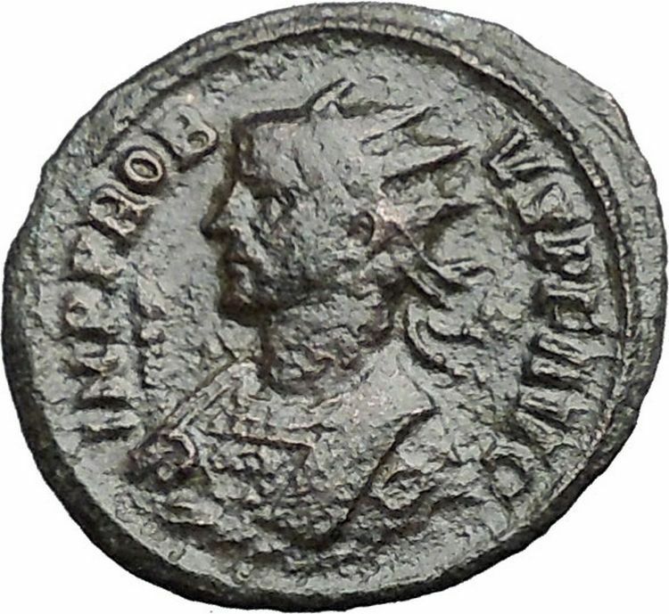 PROBUS 281AD Authentic Rare Ancient Roman Coin Temple of Roma or Venus i54879