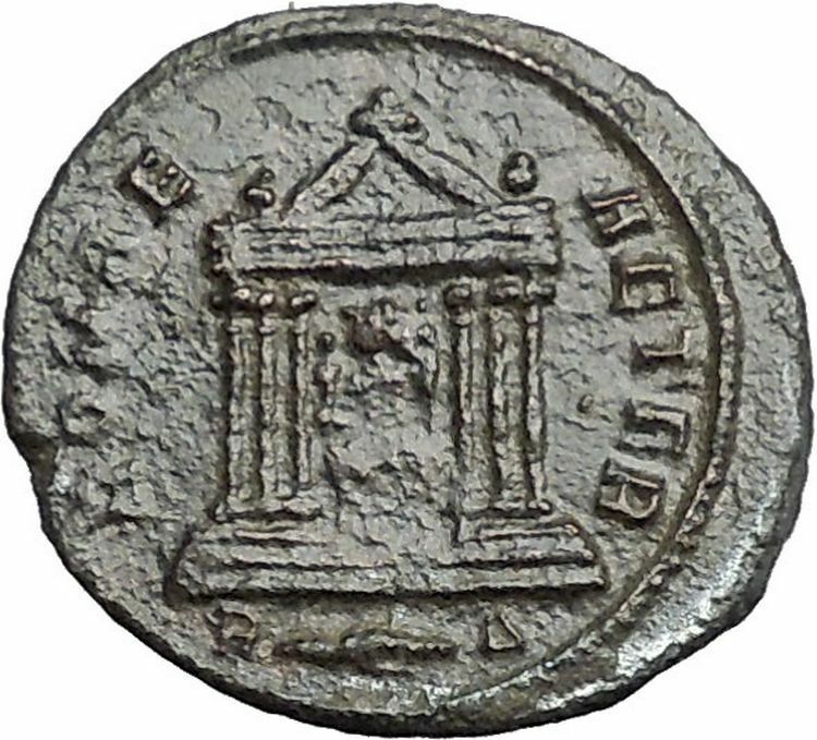 PROBUS 281AD Authentic Rare Ancient Roman Coin Temple of Roma or Venus i54879