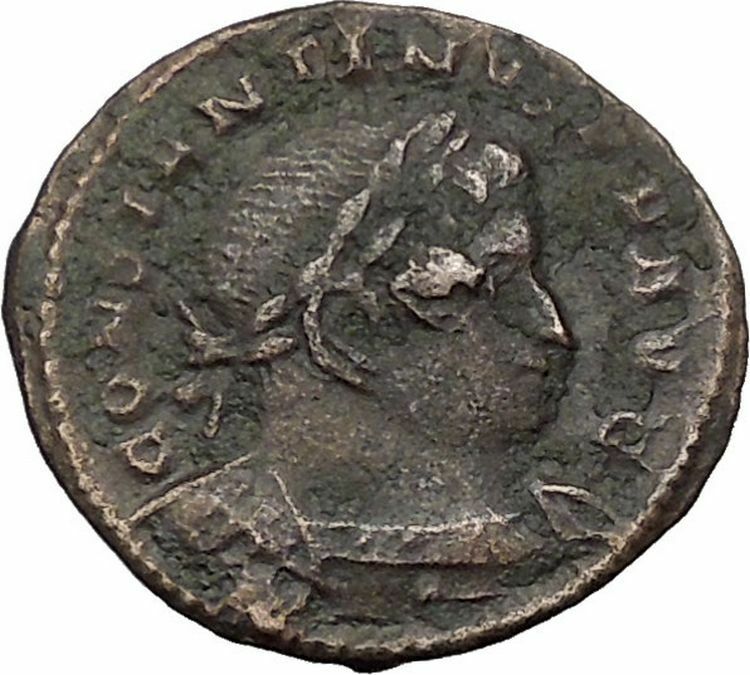 CONSTANTINE I the GREAT 310AD Trier RARE Mars Reverse Ancient Roman Coin i54402