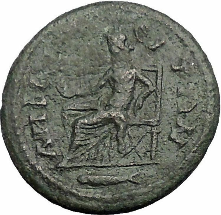 SEVERUS ALEXANDER 222AD Amphipolis Macedonia Tyche Ancient Roman Coin i55336