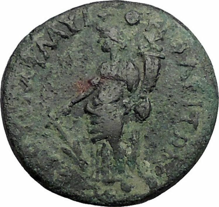 TRAJAN 112AD Flaviopolis in Cilicia Tyche Authentic Ancient Roman Coin i56088