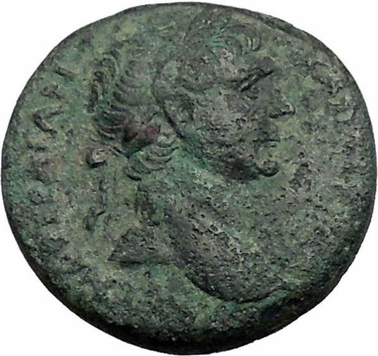 TRAJAN 112AD Flaviopolis in Cilicia Tyche Authentic Ancient Roman Coin i56088