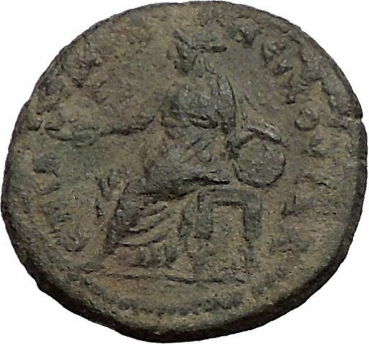 SALA in LYDIA 117AD Pseudo-Autonomous Athena Cybele Greek Coin HADRIAN i56090