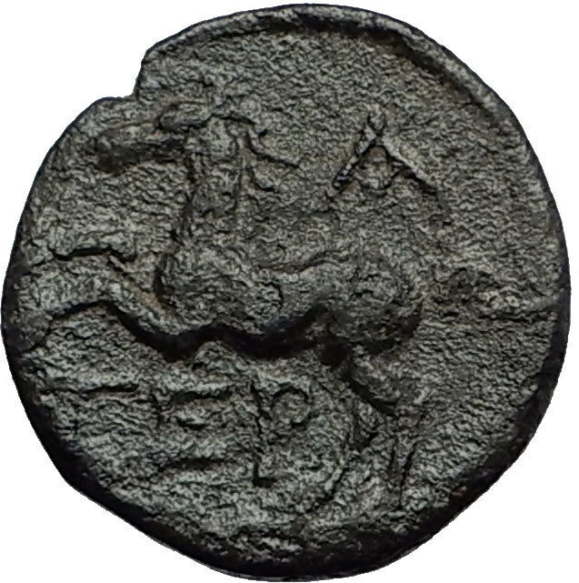 Termessos Major in Pisidia 71BC Zeus Horse Authentic Ancient Greek Coin i58280