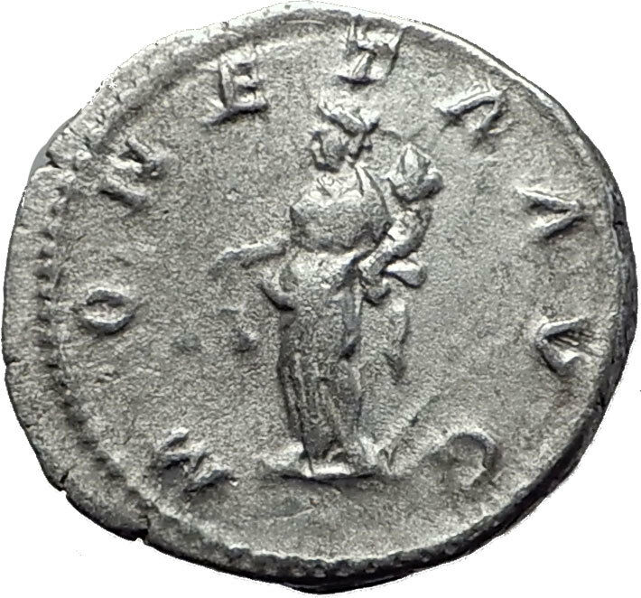 CARACALLA 213AD Silver Authentic Genuine Ancient Roman Coin MONETA i61519