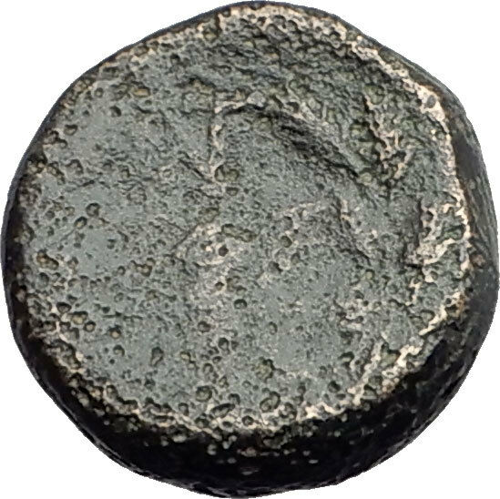 SARDES in Lydia 133BC Authentic Ancient Greek Coin APOLLO & HERCULES CLUB i62709