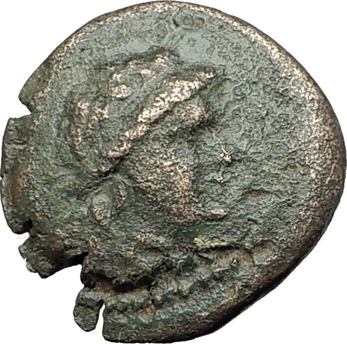 ODESSOS in THRACE 281BC Authentic Ancient Greek Coin w YOUTH & GREAT GOD i62257