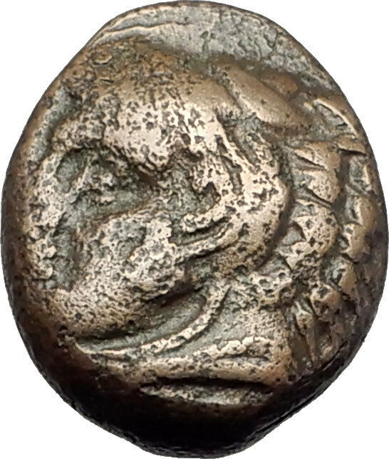 PHILIPPI in MACEDONIA 356BC Authentic Ancient Greek Coin HERCULES TRIPOD i62097