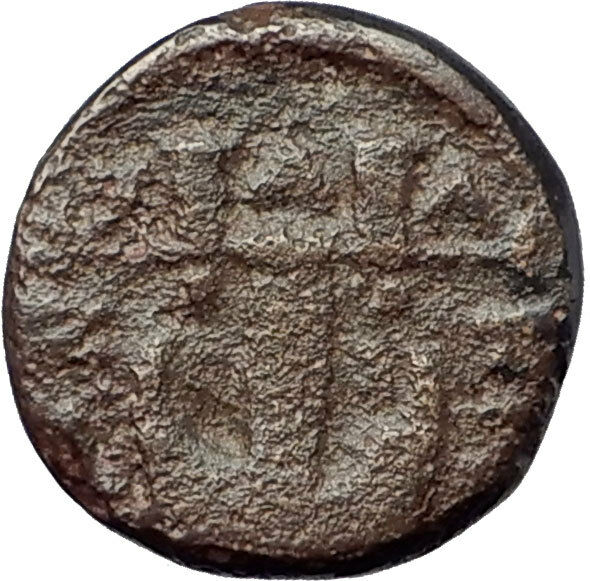 OLYNTHOS MACEDONIA 420BC Chalkidian League Ancient Greek Coin APOLLO LYRE i61569